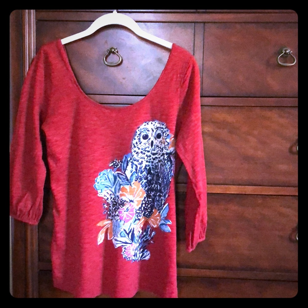 Scoop neck t-shirt